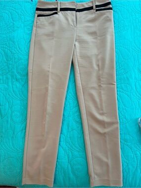 7th Avenue New York & Company Beige Dress Pants with Black Label